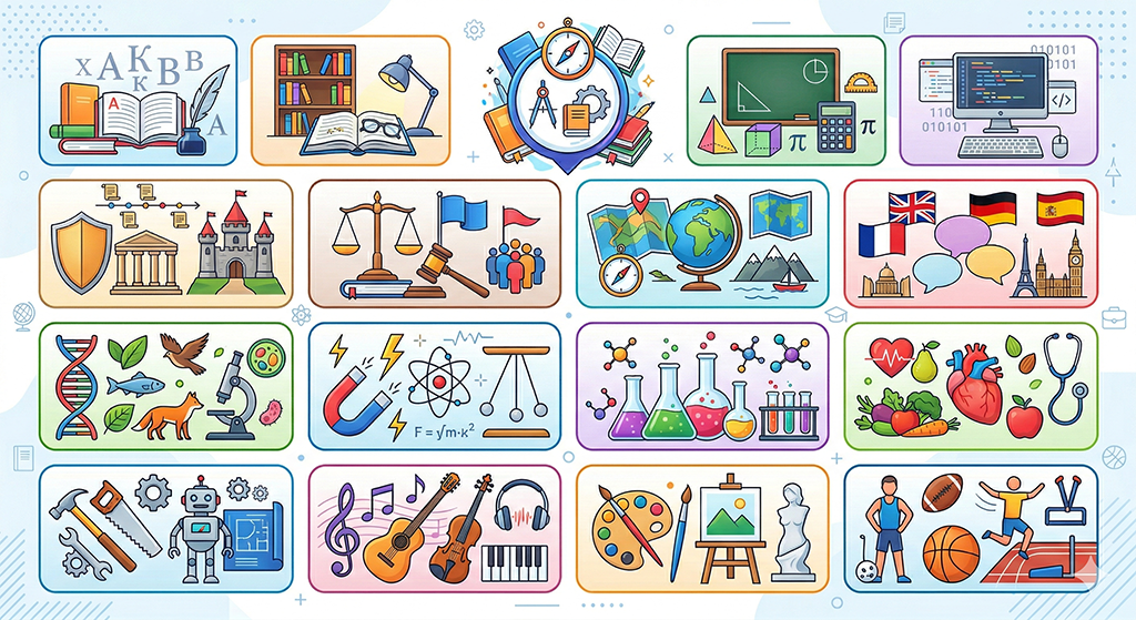 Предмети основної школи (5–9 клас)