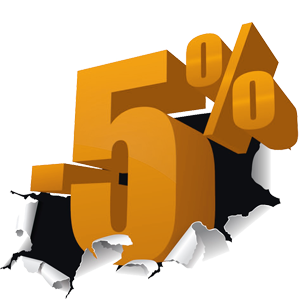 Знижки 5%